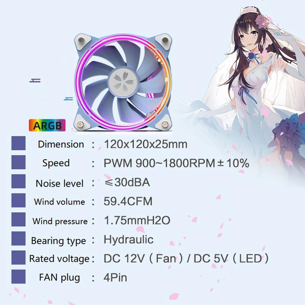 Yeston ZEAGINAL ARGB CPU ð  ǳ, 4  PWM PC ̽ 濭 